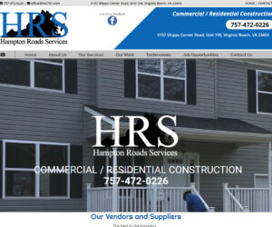 Hampton Roads Services Web Design Project