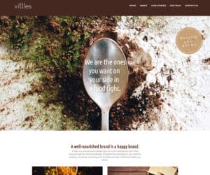 Vittles Marketing Web Design Project