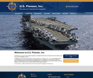 US Pioneer Web Design Project